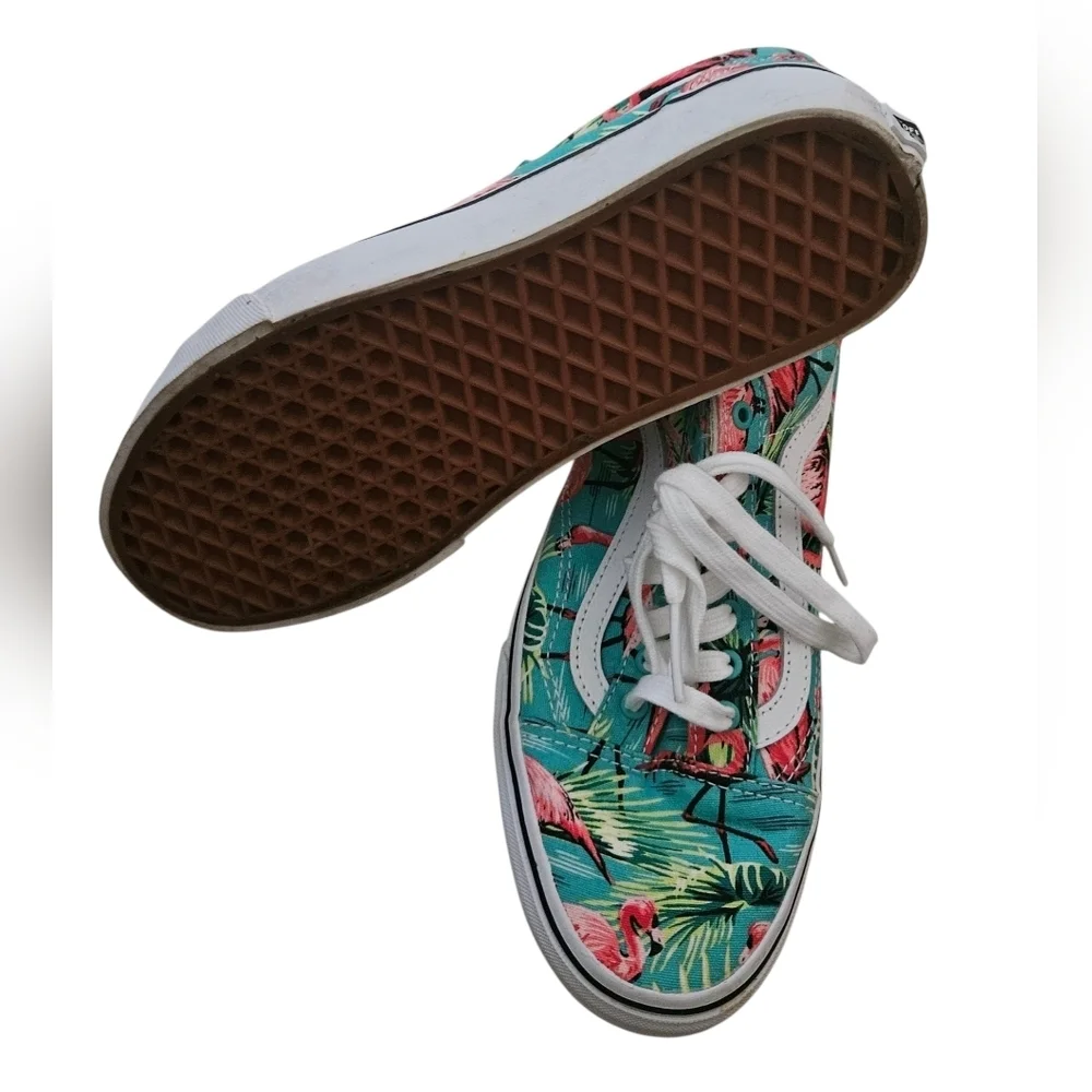 Old Skool Van Doren - Flamingo VANS Men 7.5/Women 9 - Picture 4 of 6